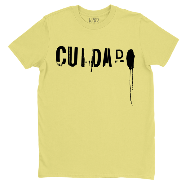 Cuidado Yellow Tee For Cheap
