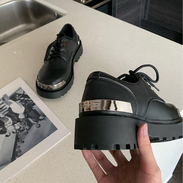 Black Leather Shoes Supply - Image 4