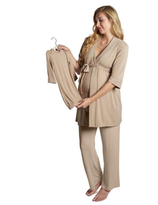 Latte | Mommy Pajamas & Baby Set For Sale
