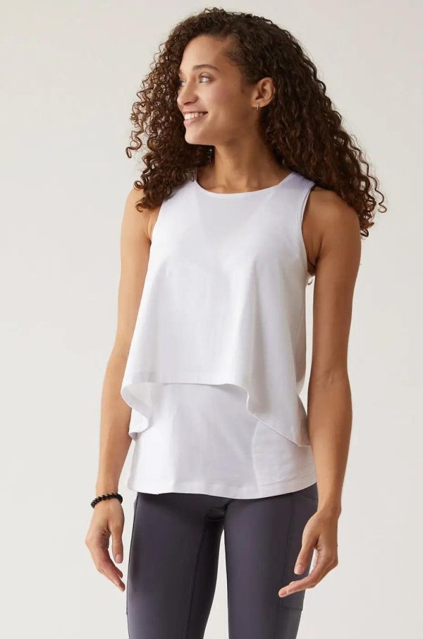 Hero - Double Layer Hands-Free Nursing & Pumping Top | White on Sale