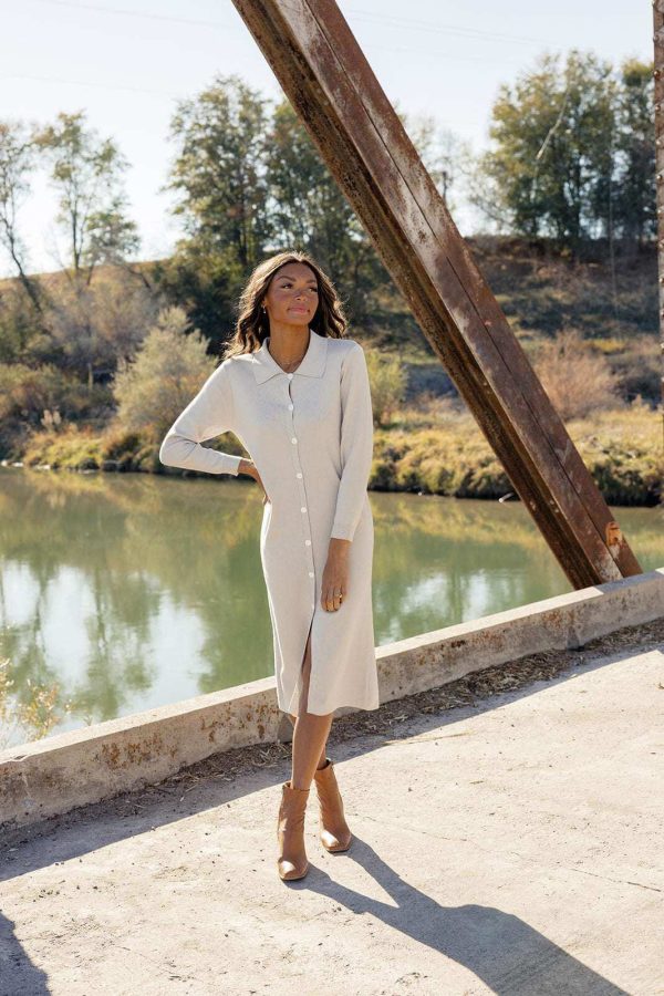 The Typewriter Sweater Dress Online - Image 5