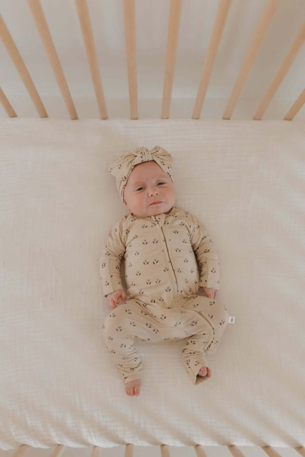 Flora | Bamboo Zip Pajamas Supply