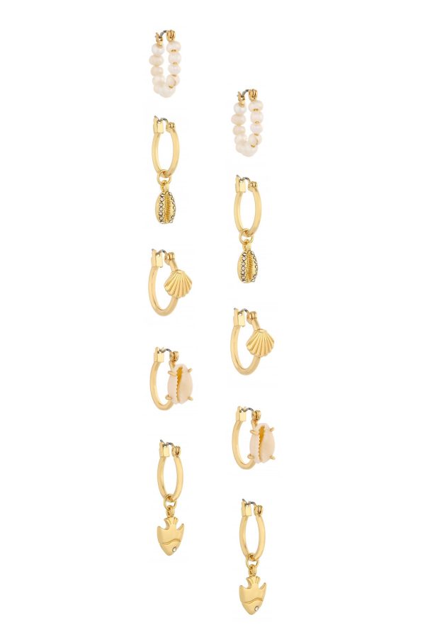 Sun Searcher Mini Hoop Set of 5 For Discount - Image 3