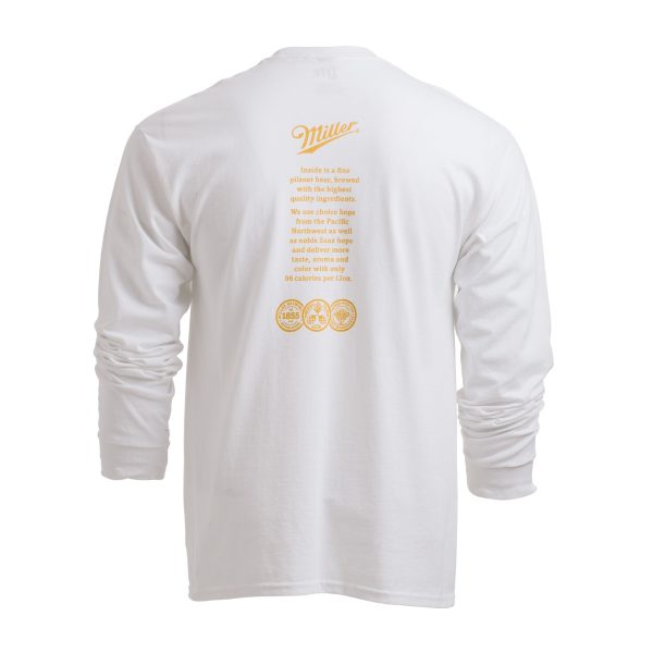 LITE WHITE LABEL BACK PRINT T-SHIRT Fashion - Image 2