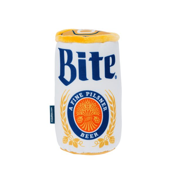 MILLER LITE  BITE  PLUSH DOG TOY For Cheap